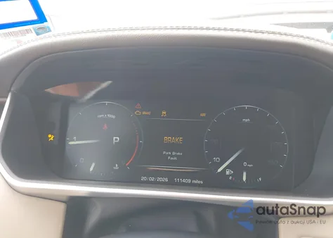 2016 Land Rover Range Rover 3.0L V6 Turbocharged Diesel Hse Td6 z USA, uszkodzony, nr VIN SALGS2KF5GA298337